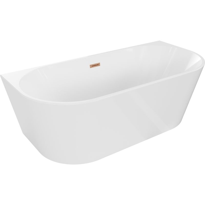 Wanna przyścienna Mexen Oval biała 170x80 cm  52671708000-65 1 szt.