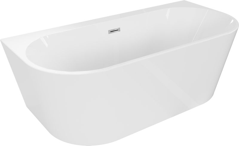Wanna przyścienna Mexen Oval+ biała 170x80 cm  52681708000-011 szt.