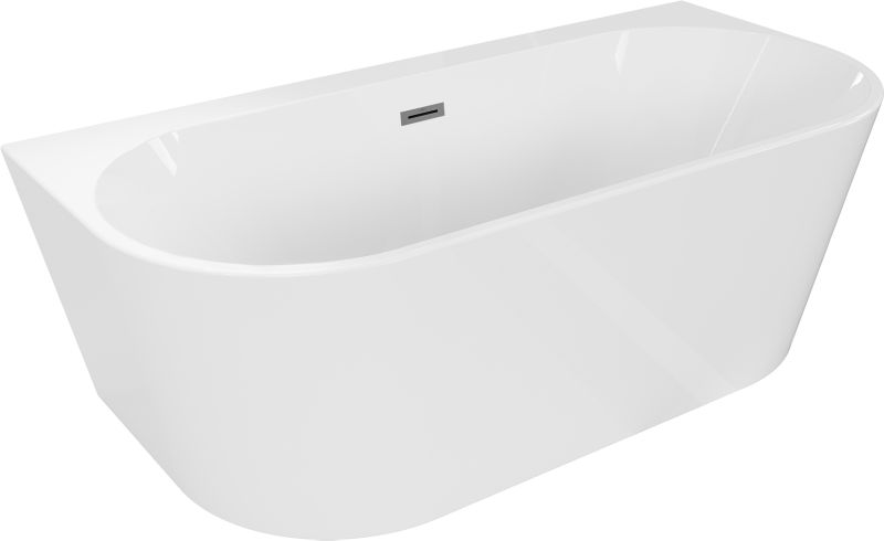 Wanna przyścienna Mexen Oval+ biała 170x80 cm  52681708000-951 szt.