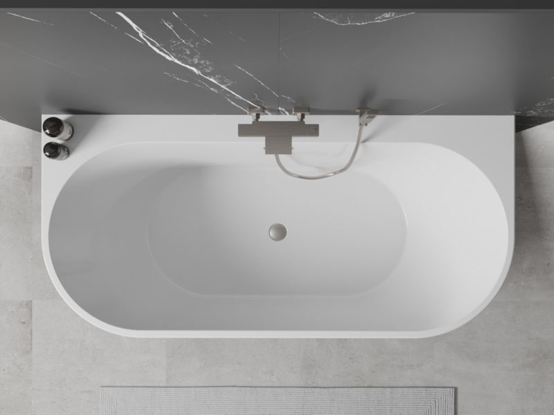 wanna przyścienna Mexen Oval+ biała 170x80 cm  52681708000-971 szt.