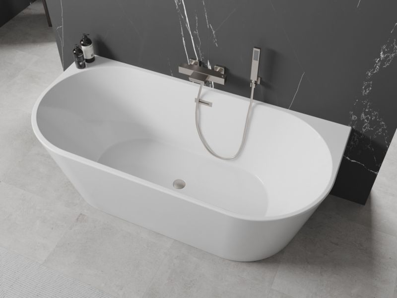 Wanna przyścienna Mexen Oval biała 180x80 cm  52671808000-971 szt.