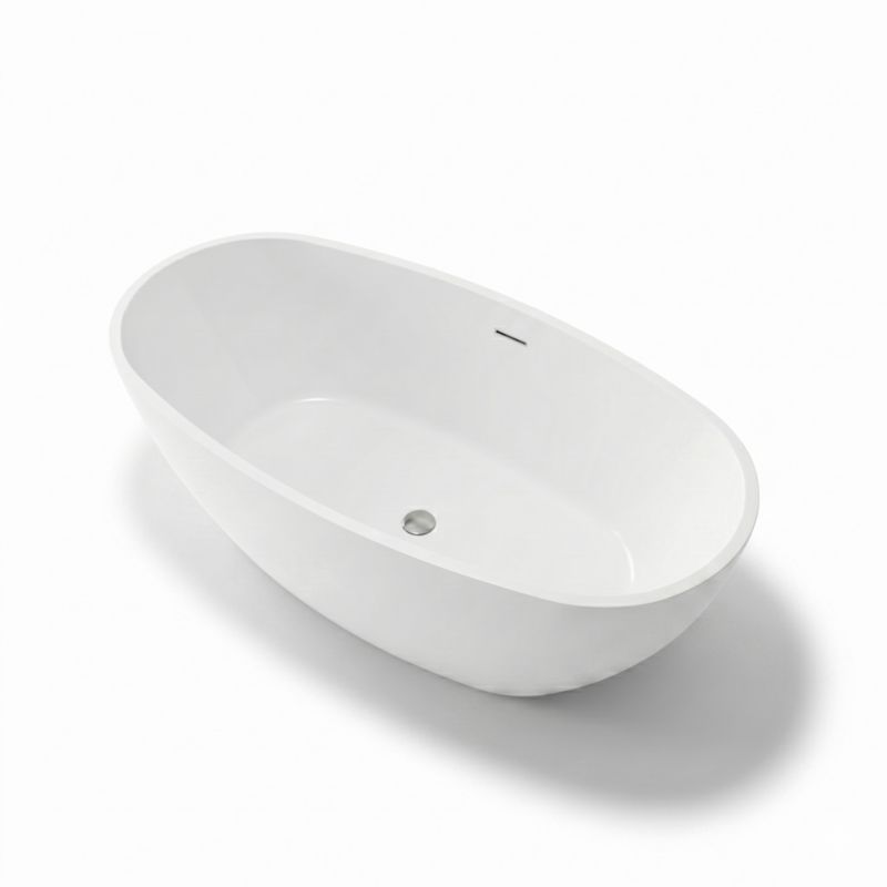 Wanna wolnostojąca akrylowa Helmken Eliza 170 x 85 + Nóżki + Syfon, 1 kpl