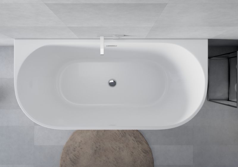 Wanna wolnostojąca biała Loge Sevante 170x80 cm 1 szt.
