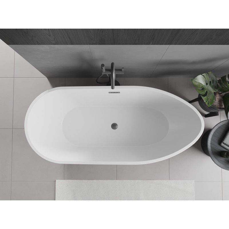 Wanna wolnostojąca Mexen Eos biały czarny 150x75 cm  52471507575-66 1 szt.