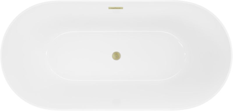 Wanna wolnostojąca Mexen Luna Slim biała 170x75 cm  52041707500-551 szt.