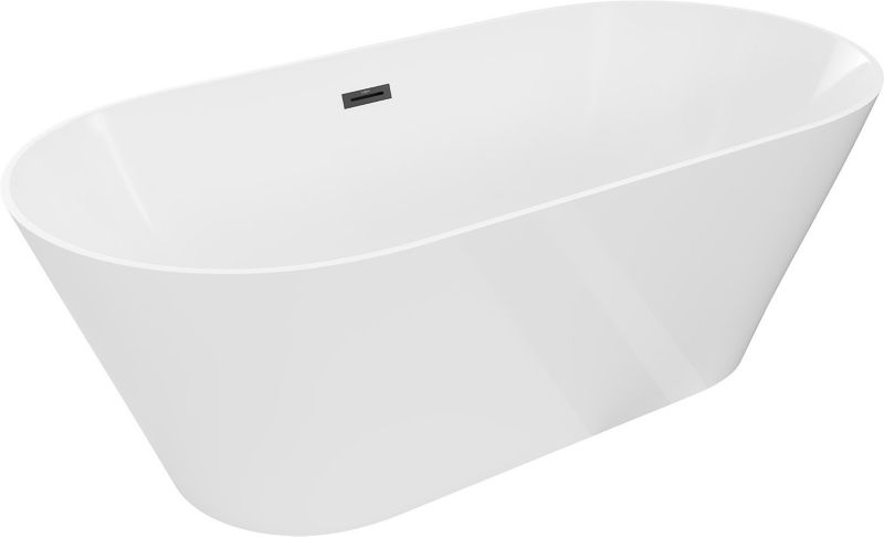 Wanna wolnostojąca Mexen Luna Slim biała 170x75 cm  52041707500-701 szt.