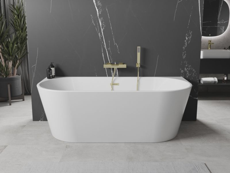 wanna wolnostojąca Mexen Oval biała 160x80 cm  52671608000-551 szt.