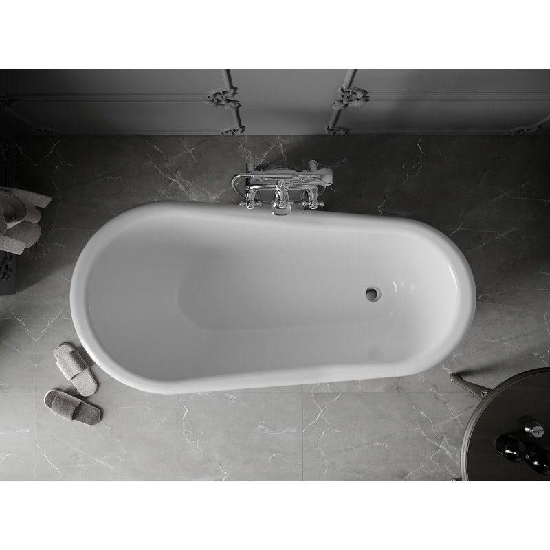 Wanna wolnostojąca Mexen Retro biała 150x73 cm  53251507300-00 1 szt.