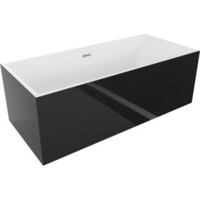 Wanna wolnostojąca Mexen Vigo biały czarny 178,5x80 cm  51251788075-01 1 szt.