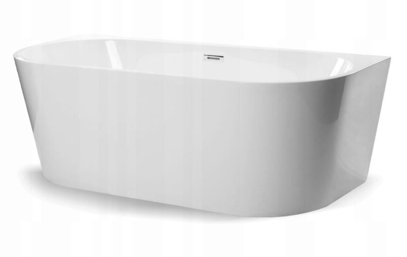 Wanna wolnostojaca Corciano Corsica 150x75cm ze srebrnymi dodatkami 1szt.