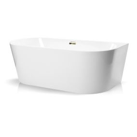 Wanna wolnostojaca Corciano Pari 170x80cm ze złotymi dodatkami 1szt.
