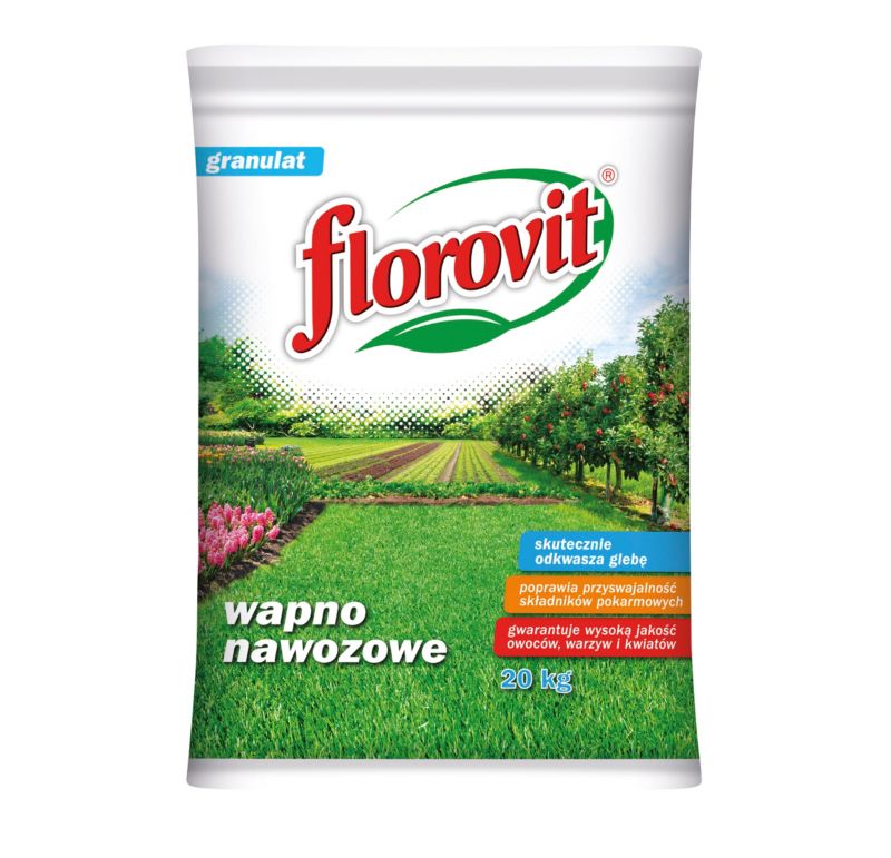 Wapno nawozowe Florovit 20 kg granulowane