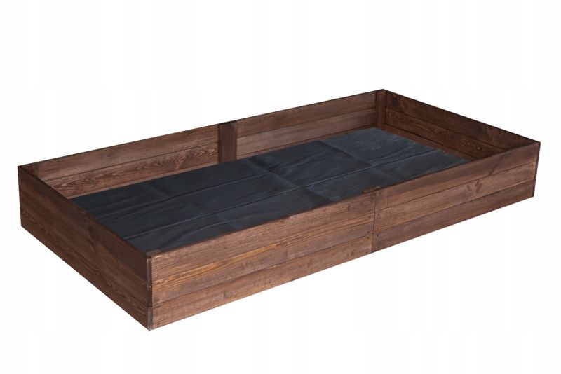 Warzywniak Impregnowany 240x120cm SunWood Skrzynia na Warzywa Inspekt Duży + GRATISY 1 szt.