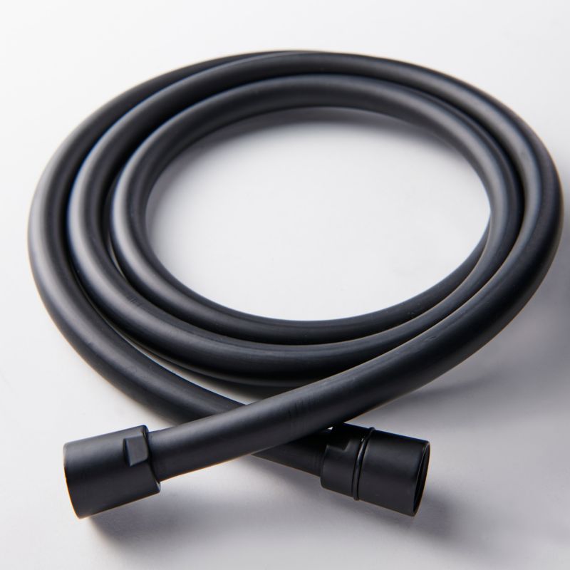 Wąż prysznicowy GoodHome PVC 1,75 m czarny