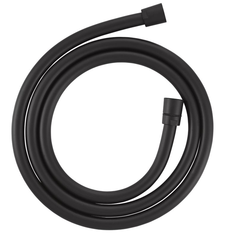 Wąż prysznicowy GoodHome PVC 1,75 m czarny