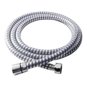 Wąż prysznicowy GoodHome PVC 1,75 m srebrny