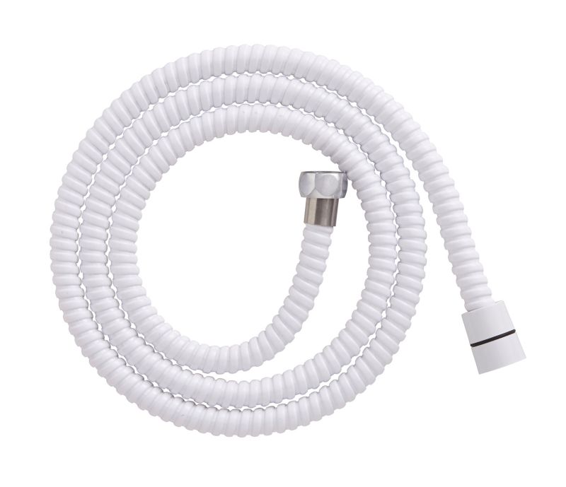 Wąż prysznicowy PCV 1,5 m biały