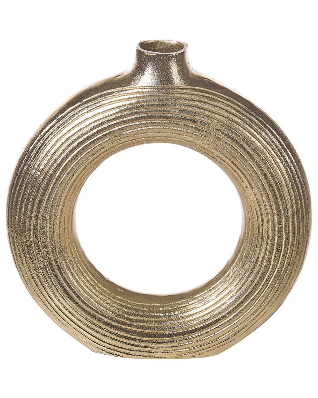 Wazon dekoracyjny Comal Metal Złoty 1 szt.
