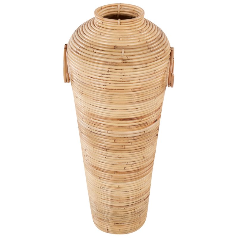 Wazon dekoracyjny Elatia Rattan 70 cm Naturalny 1 szt.