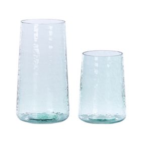 Wazon dekoracyjny Kulche Szkło 25/17 cm Przezroczysty 1 kpl