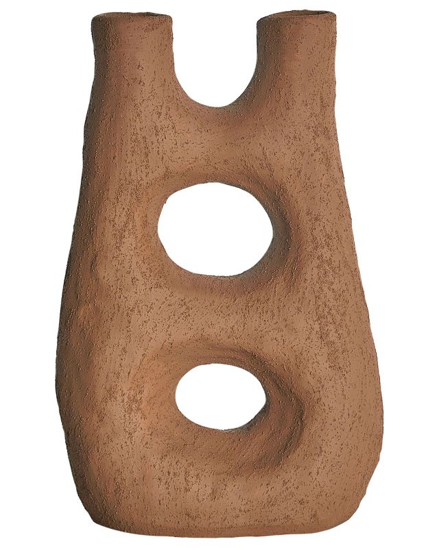 Wazon na kwiaty Uaru Ceramika Brązowy 1 szt.