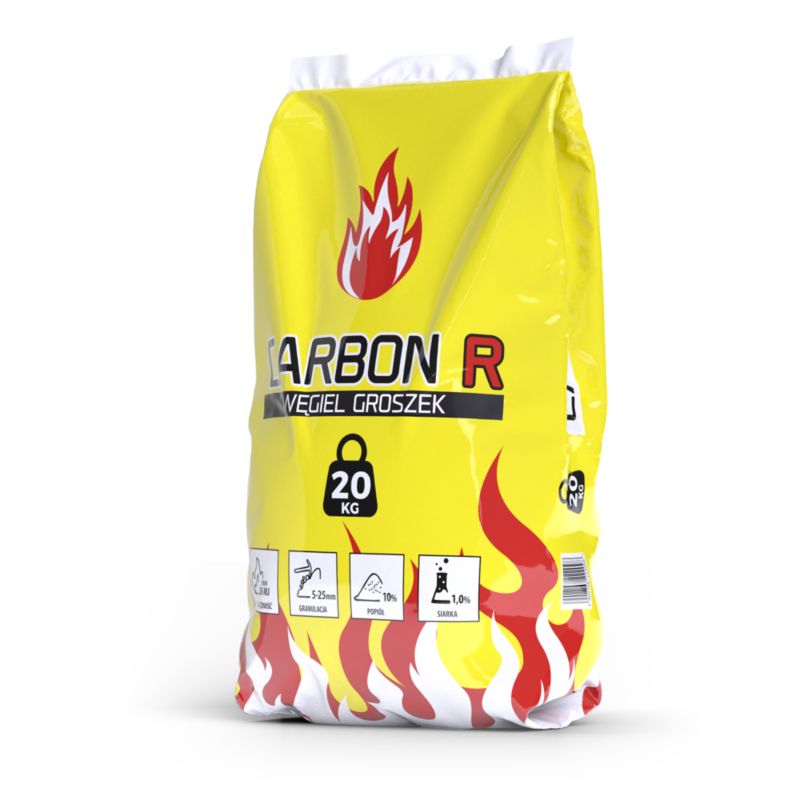 Węgiel groszek Carbon R 26 MJ/kg 20 kg