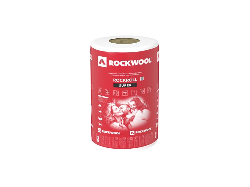 Wełna Rockwool Rockroll Super 100 mm 5 m2