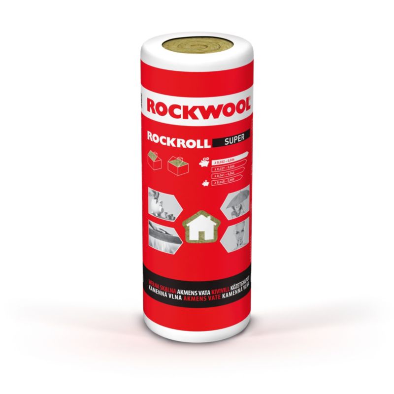 Wełna Rockwool Rockroll Super 150 mm 3,5 m2
