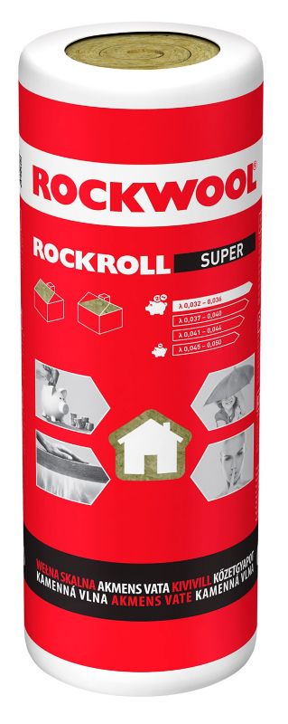 Wełna Rockwool Rockroll Super 150 mm 3,5 m2