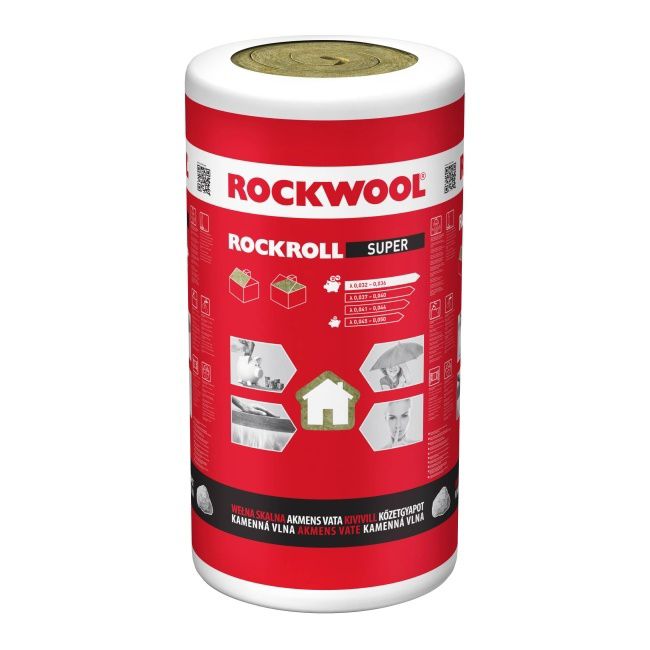 Wełna Rockwool Rockroll Super 200 mm 2,5 m2