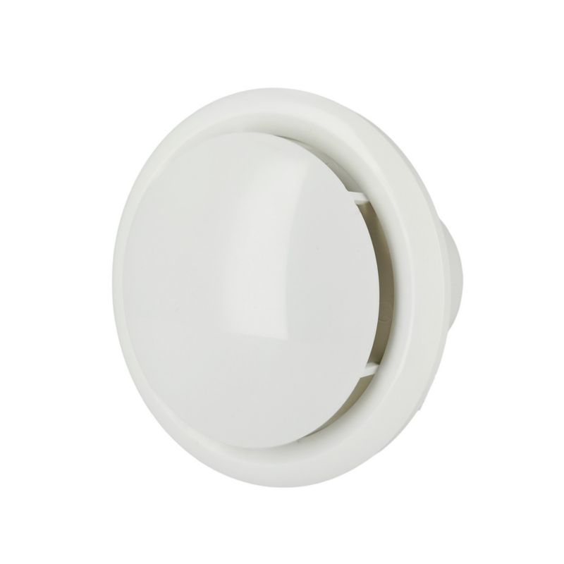 Wentylator łazienkowy  HOROZ ABS AIRYMAX 2 100 mm biały 1 szt.