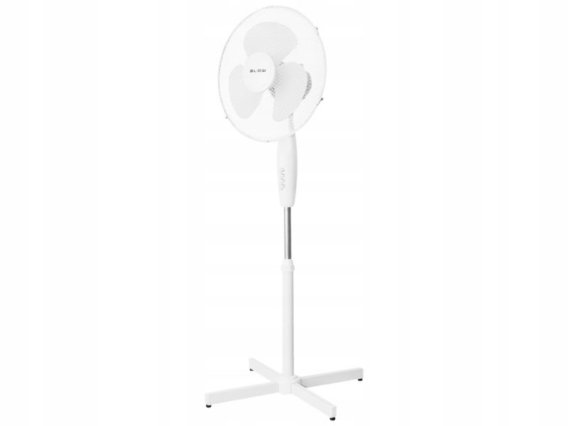 Wentylator BLOW wiatrak stojący regulacja oscylacja cichy mocny 55W 40cm wysoki 1 szt.