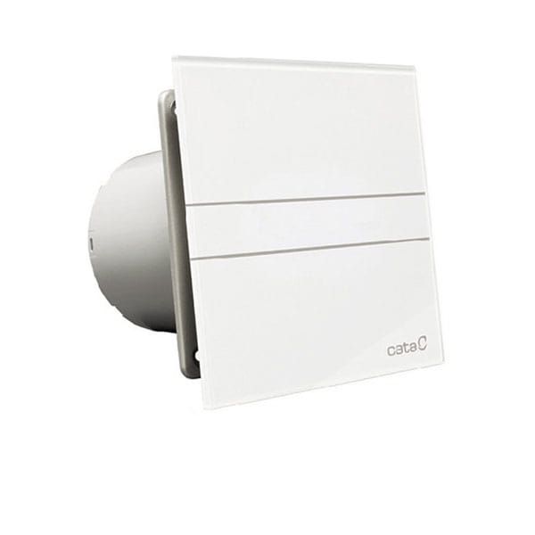Wentylator CATA E120 G łazienkowy biały szklany front 1 szt.