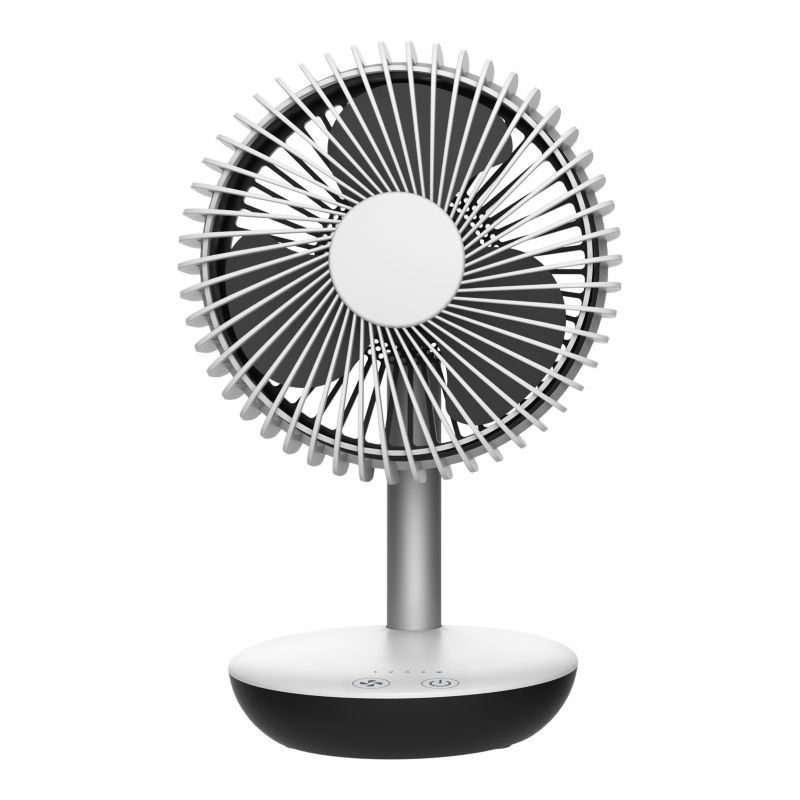 Wentylator na baterie 15 cm biały