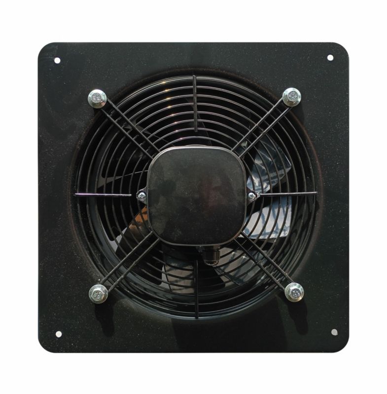 Wentylator Osiowy 350 mm Przemysłowy Nadmuchowy, Tłoczący TKA 350 AC 230V na płycie IP54 TK ENERGIA 1szt