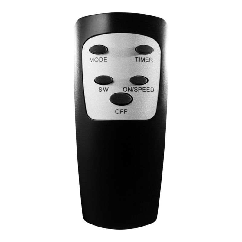 Wentylator ścienny 40 cm czarny