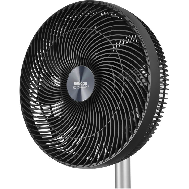 Wentylator Sencor SFN 3040BK Wiatrak Stojący 8 Prędkości 90 Cm Turbo Czarny 1szt
