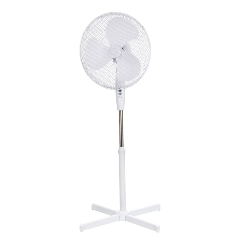 Wentylator stojący 40 cm 45 W biały