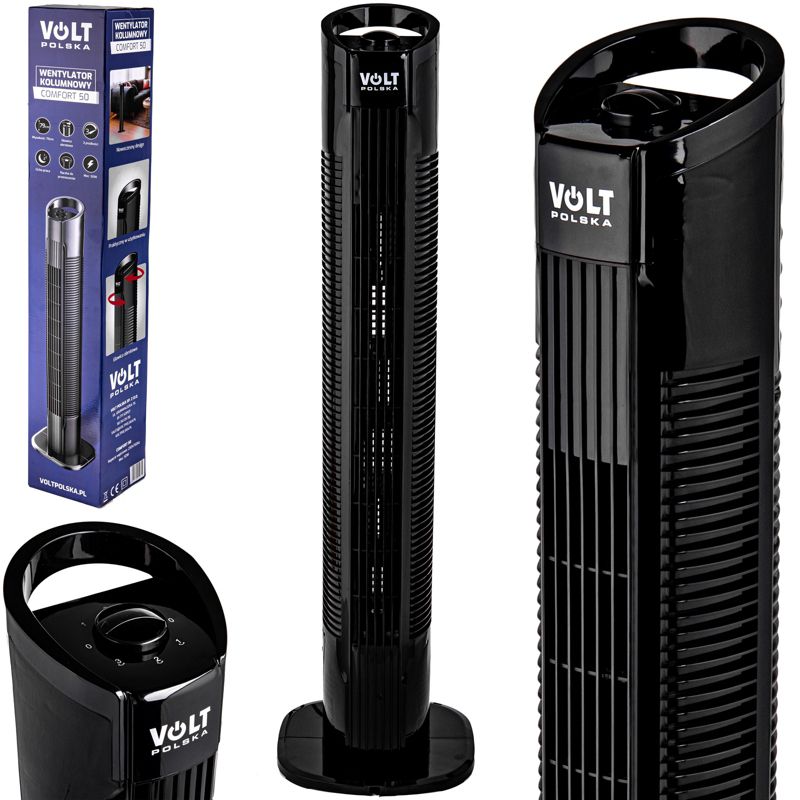 Wentylator  VOLT POLSKA wiatrak kolumnowy Comfort 50W 1szt.