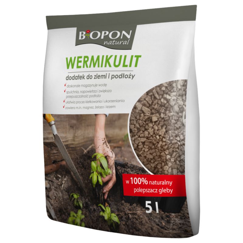 Wermikulit Bros Do Rozluźniania I Napowietrzania Gleby 5l 1szt.