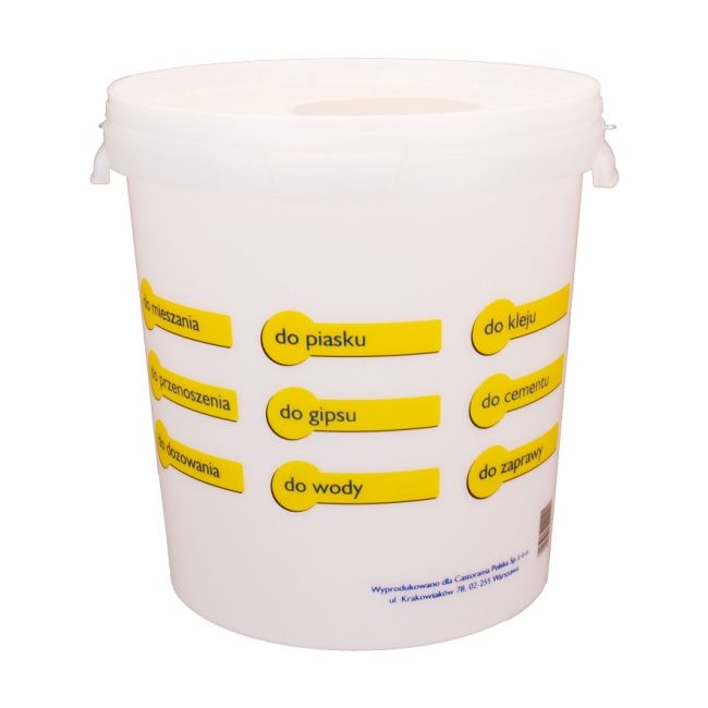Wiadro Casto szare 15 l