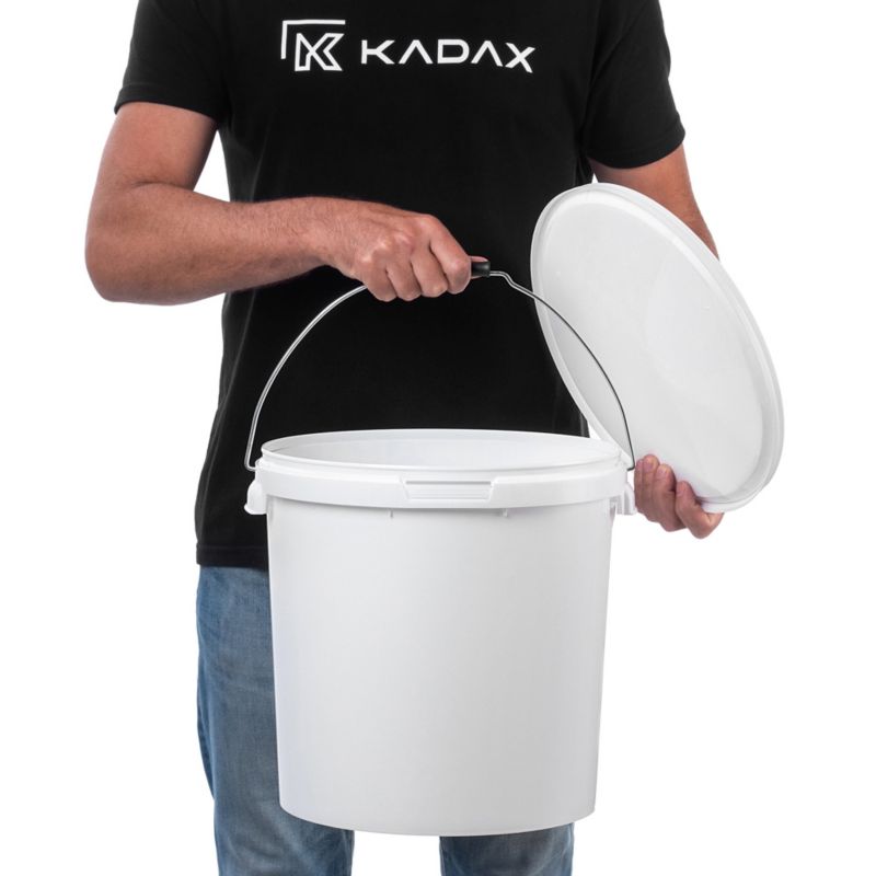 Wiadro fermentacyjne KADAX Zestaw z pokrywą, uchwytem, korkiem obrotowym, korkiem fermentacyjnym 20L 1 szt.
