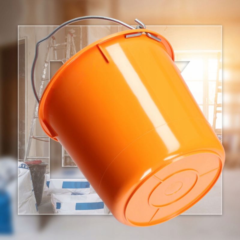 Wiadro KADAX Wiaderko Budowlane 12L 25kg mocne 2szt.
