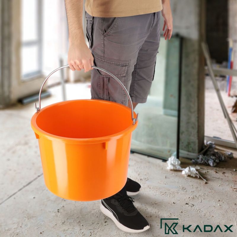 Wiadro KADAX Wiaderko Budowlane 20L 40kg mocne 2szt.