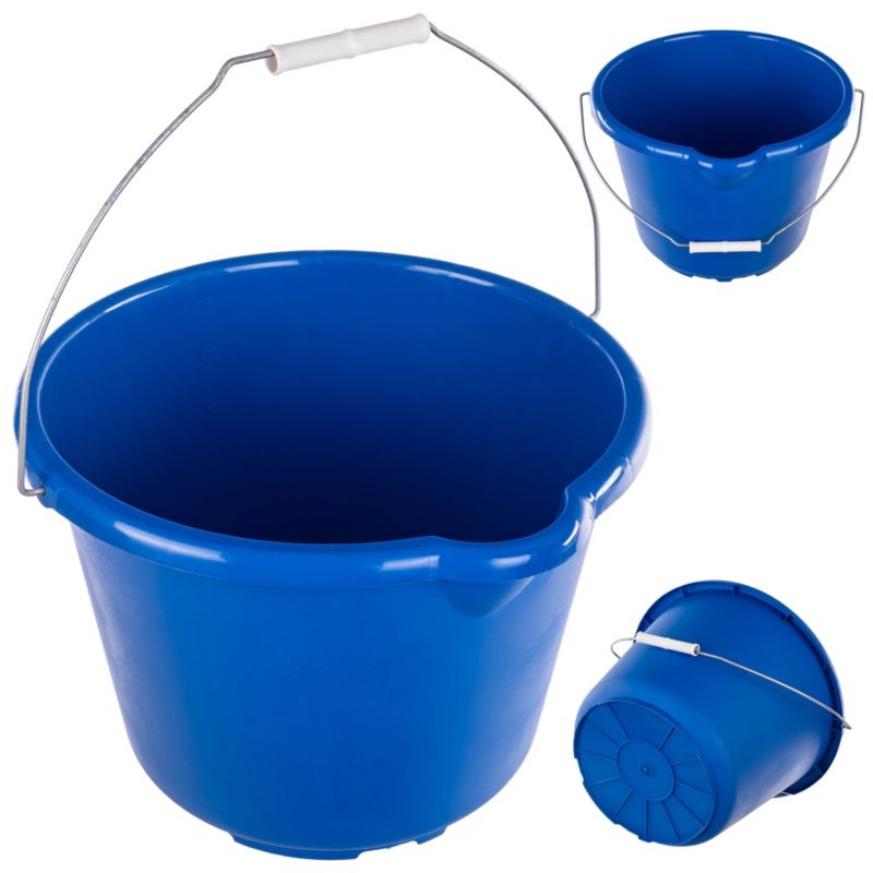 Wiadro KADAX z wylewką niebieskie 12L 1 szt.