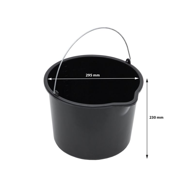 Wiadro Patrol basic z lejkiem 12 l