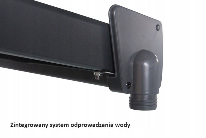 Wiata Hardmaister  Garażowa Ogrodowa ATLANTA Poliwęglan Przyścienna 436x305cm 1 szt
