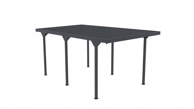 Wiata samochodowa Corciano Carport 549 x 287 x 238 cm Garaż samochodowy 1szt.