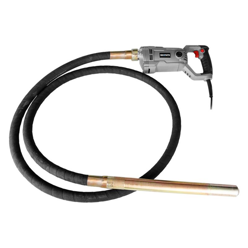 Wibrator do betonu GRAPHITE 1100W z buławą 3m 1 szt