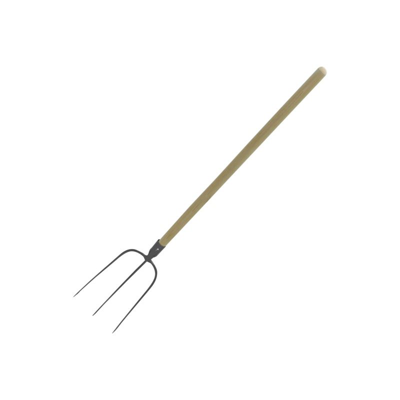 Widły Mega 4-zębne z trzonkiem drewnianym 100cm 1 szt.